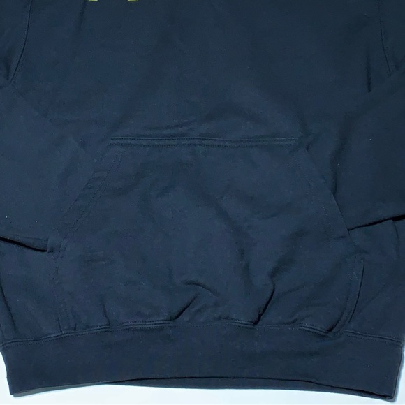 2 for $30 Tultex Black Army Pull On Hoodie Size Small - Picture 3 of 9